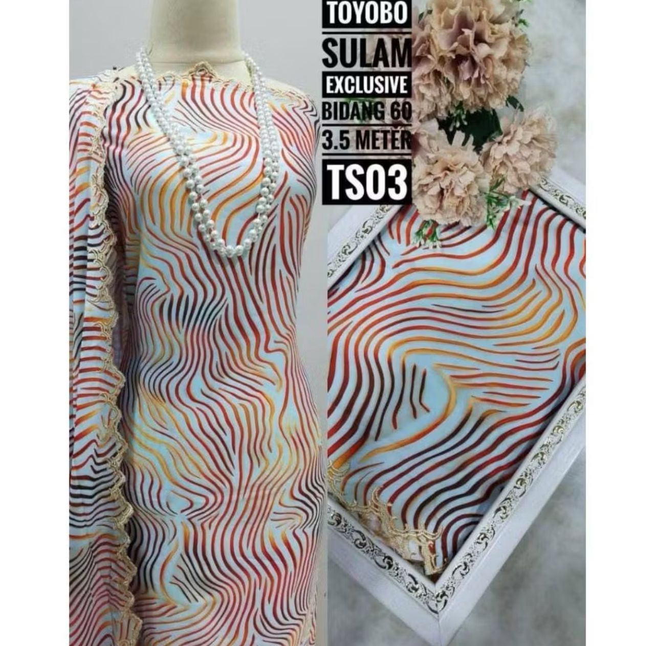 Kain Pasang Toyobo Sulam Exclusive