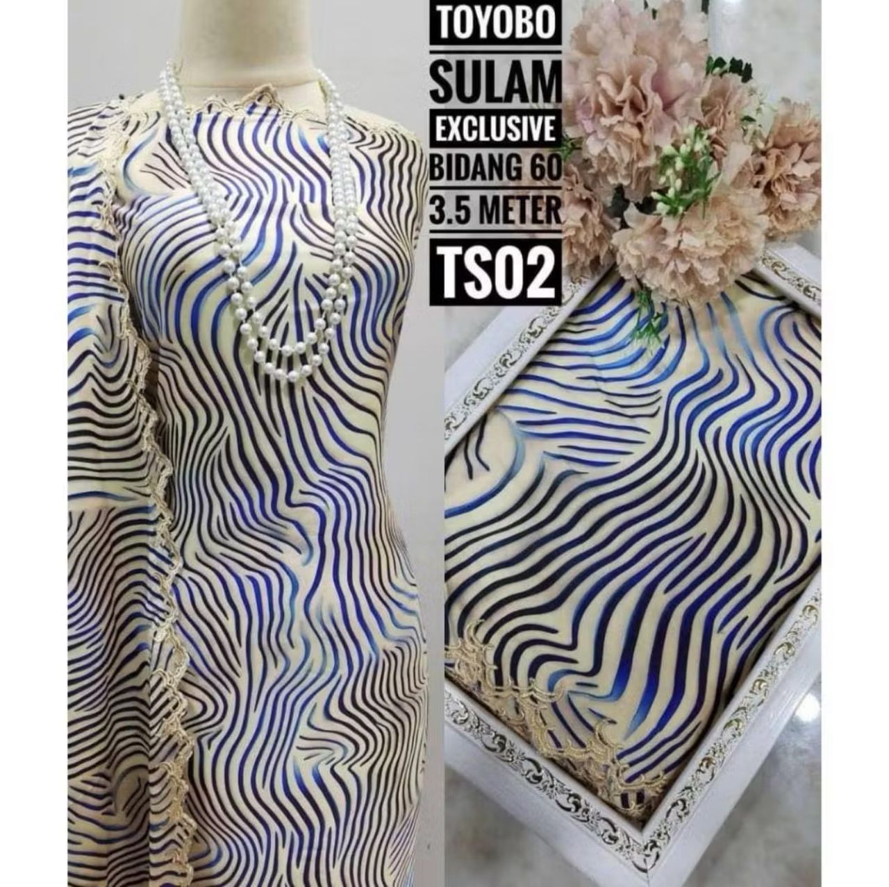 Kain Pasang Toyobo Sulam Exclusive