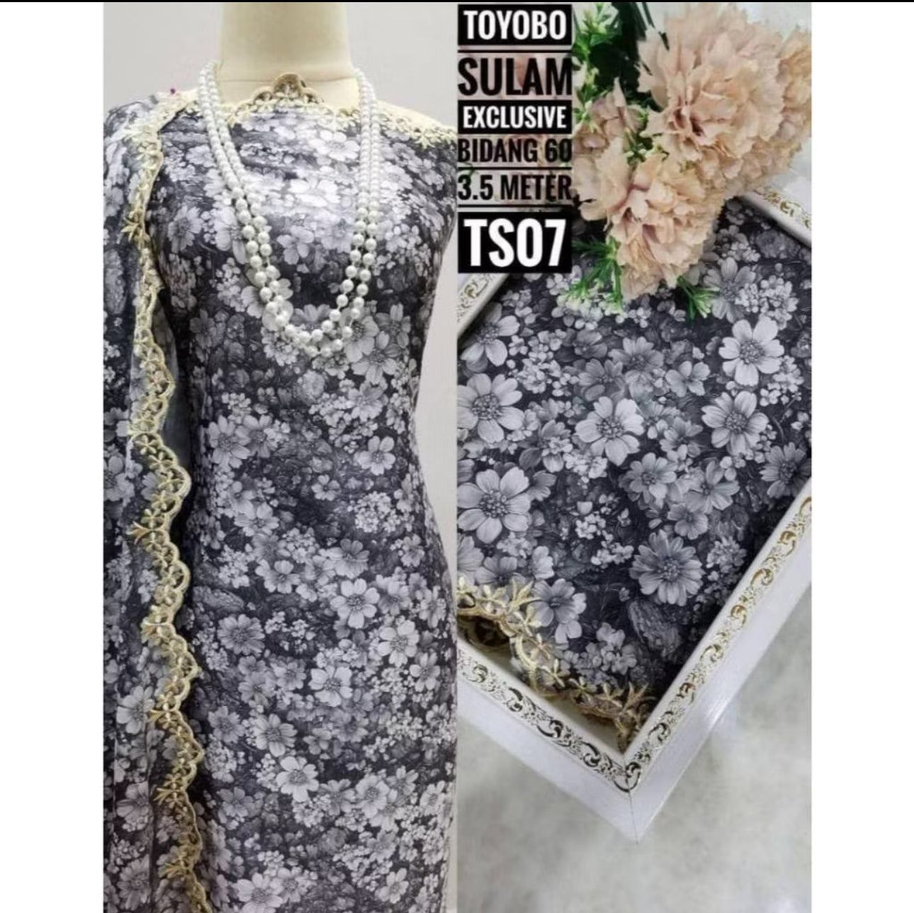 Kain Pasang Toyobo Sulam Exclusive
