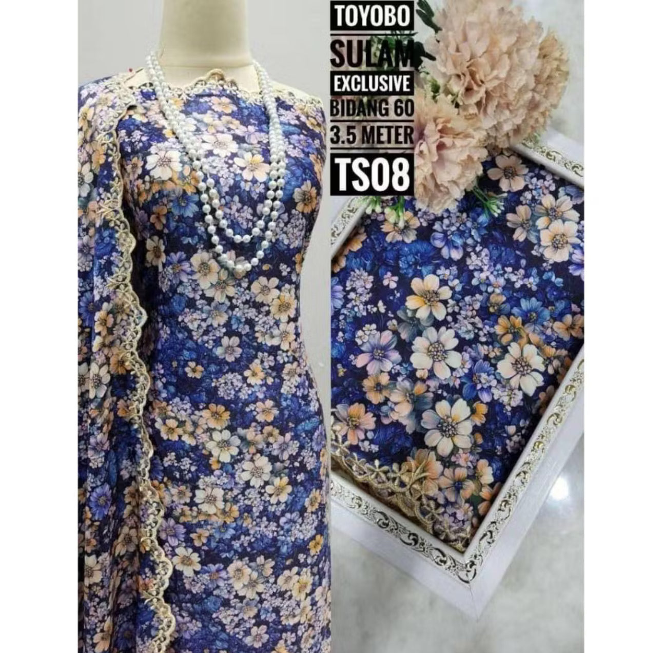 Kain Pasang Toyobo Sulam Exclusive