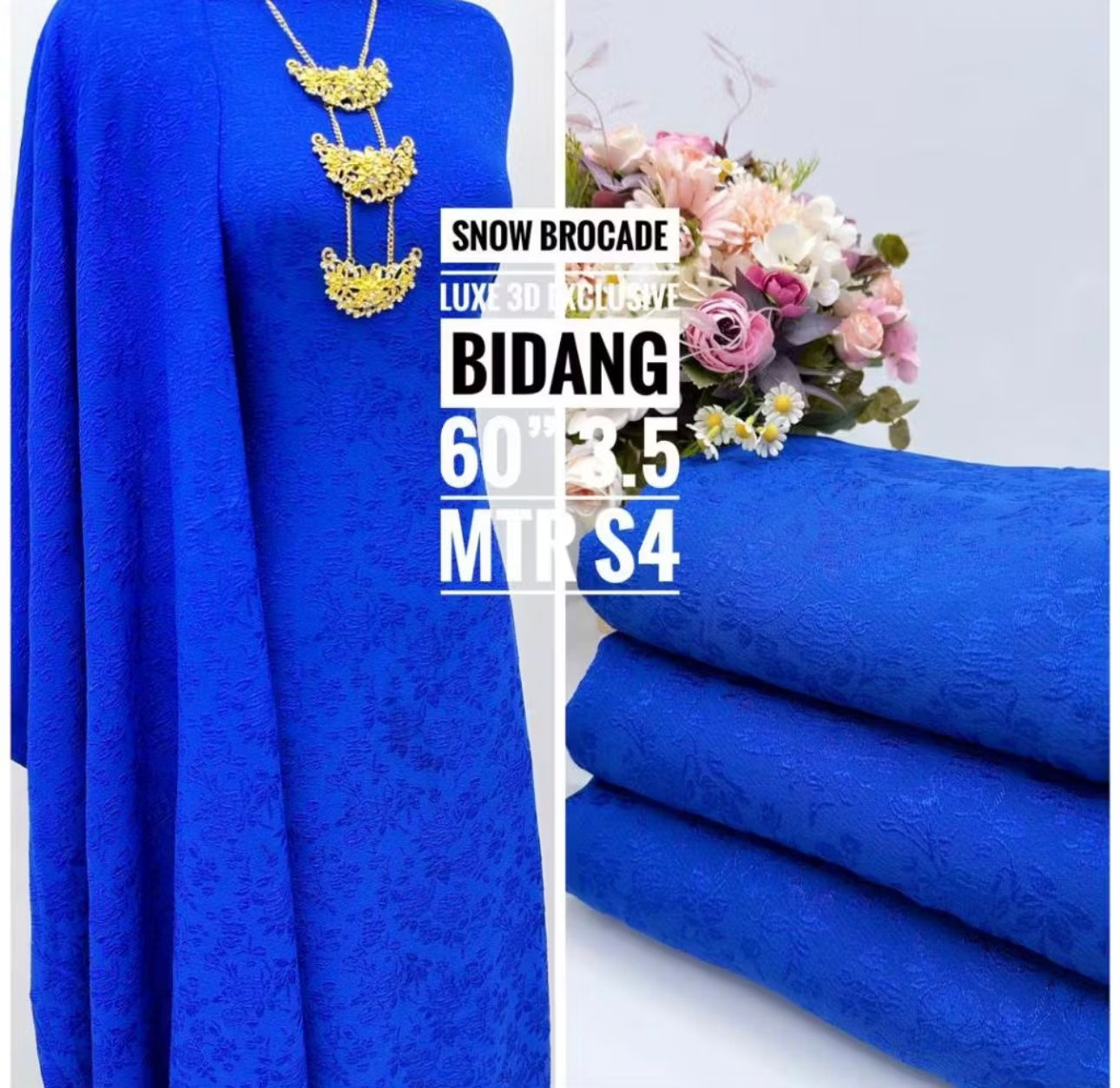 Kain Pasang Snow Brocade Exclusive