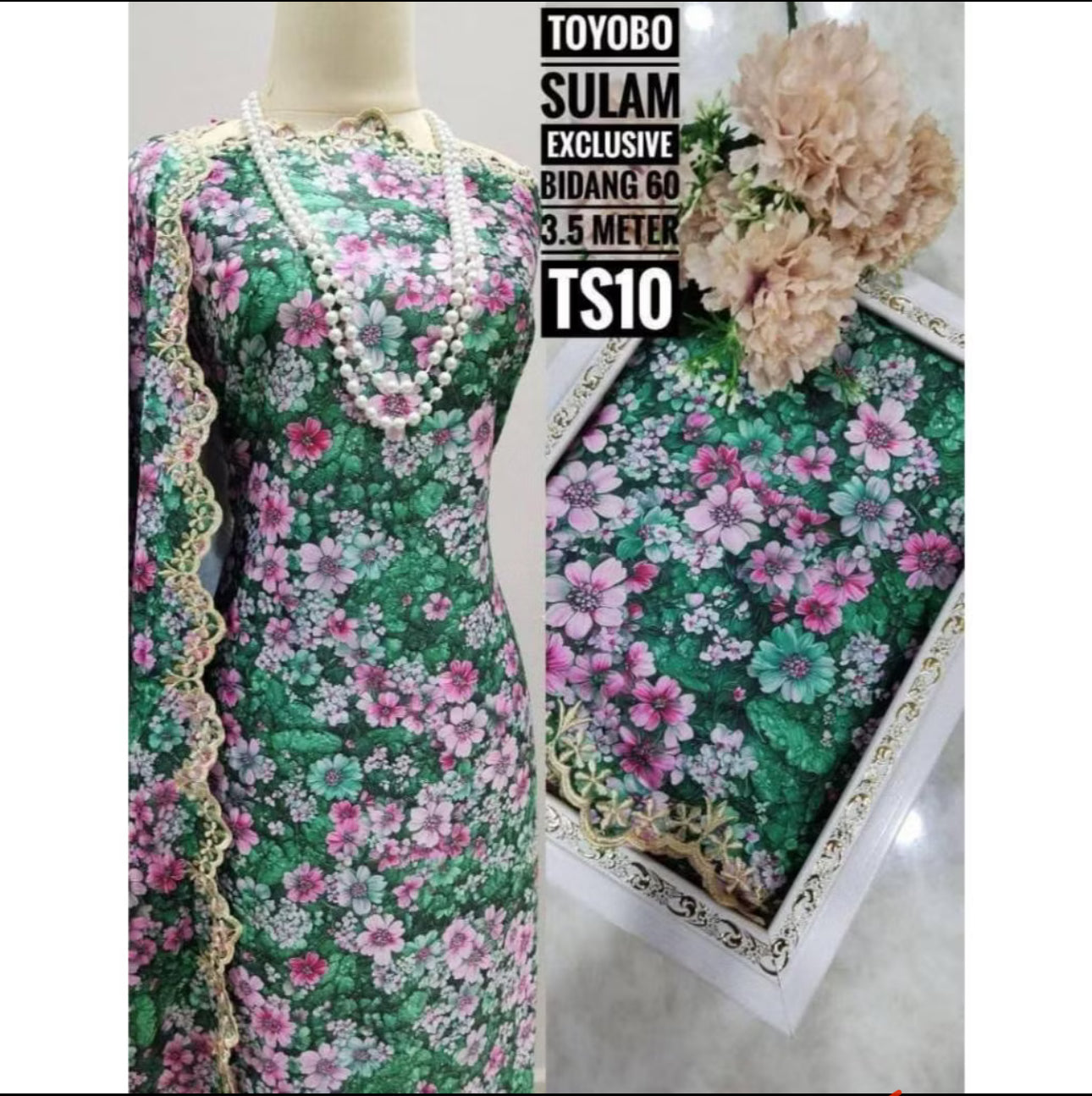 Kain Pasang Toyobo Sulam Exclusive