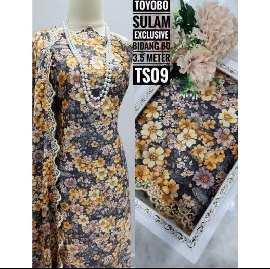 Kain Pasang Toyobo Sulam Exclusive