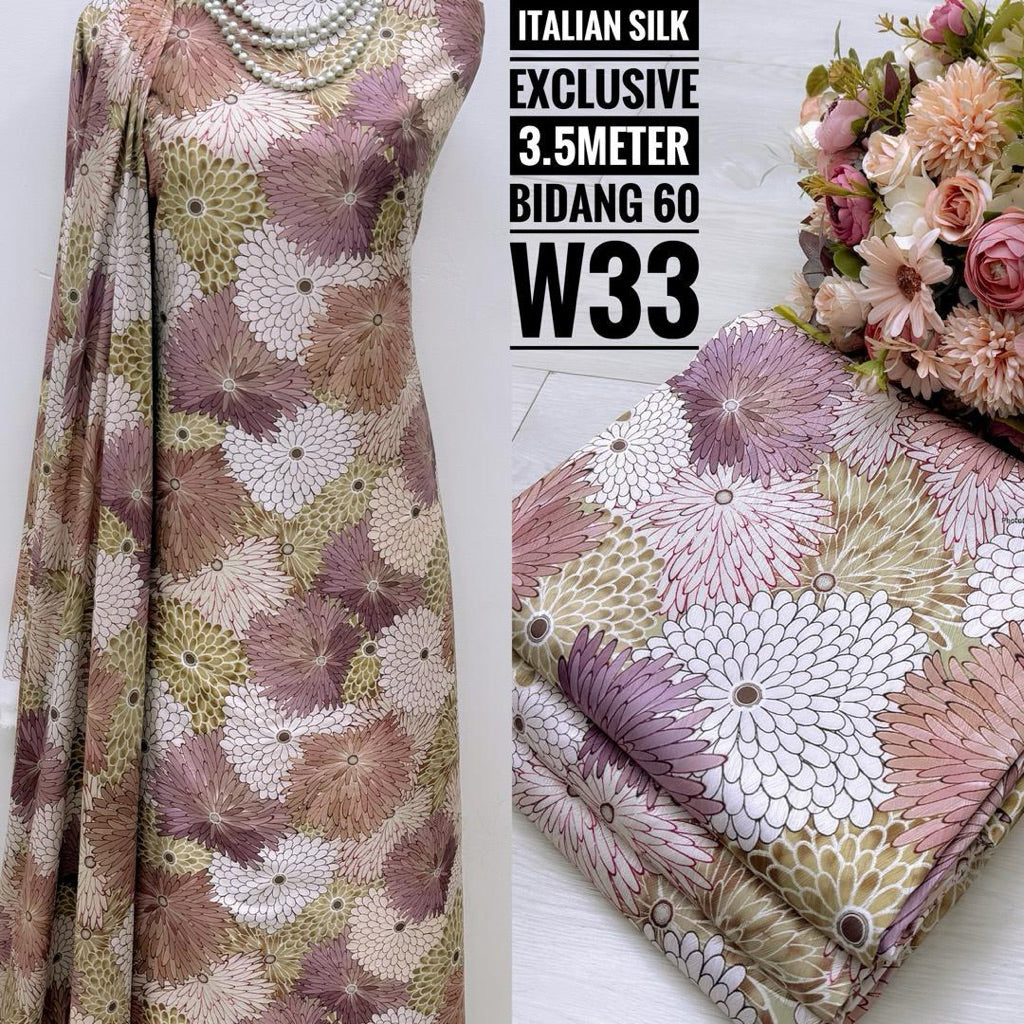 Kain Pasang Italian Silk Exclusive