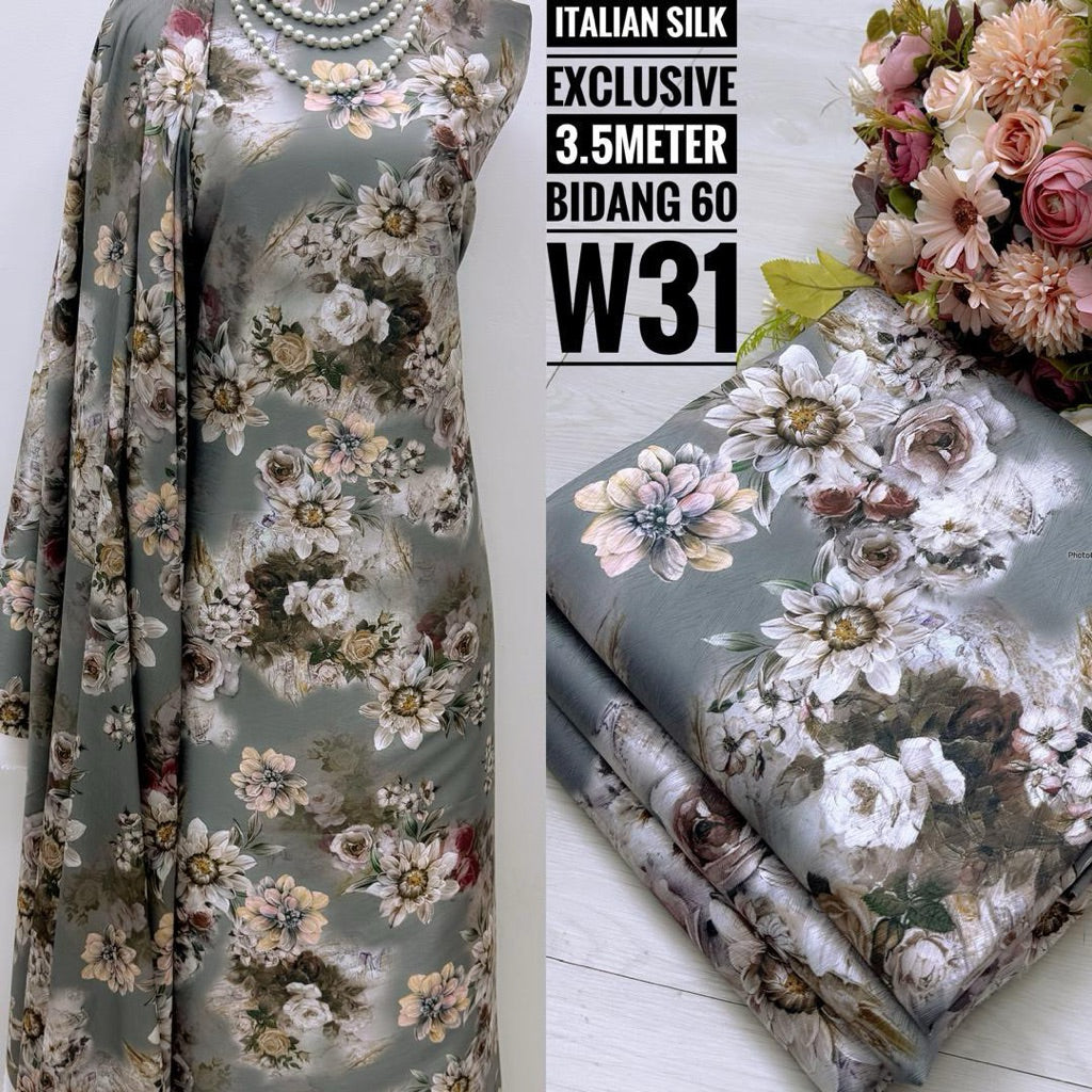 Kain Pasang Italian Silk Exclusive