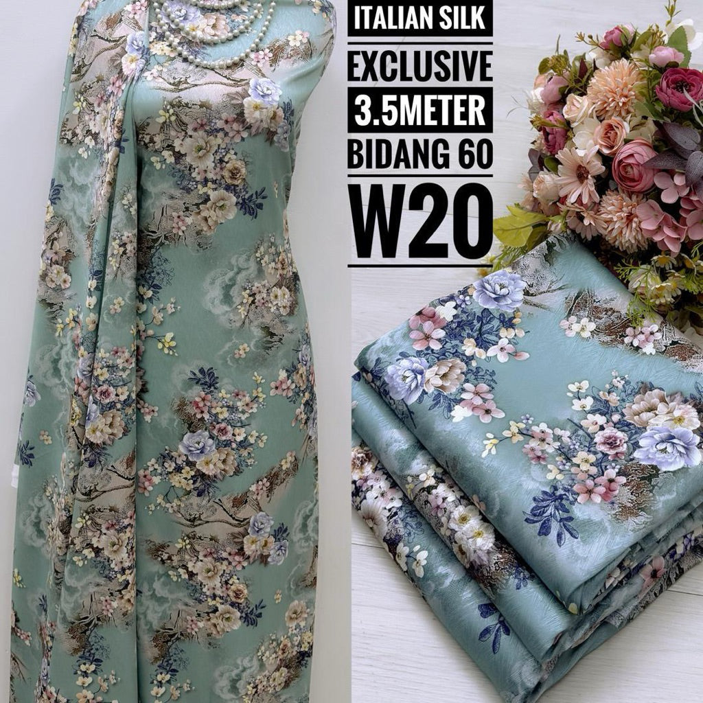 Kain Pasang Italian Silk Exclusive