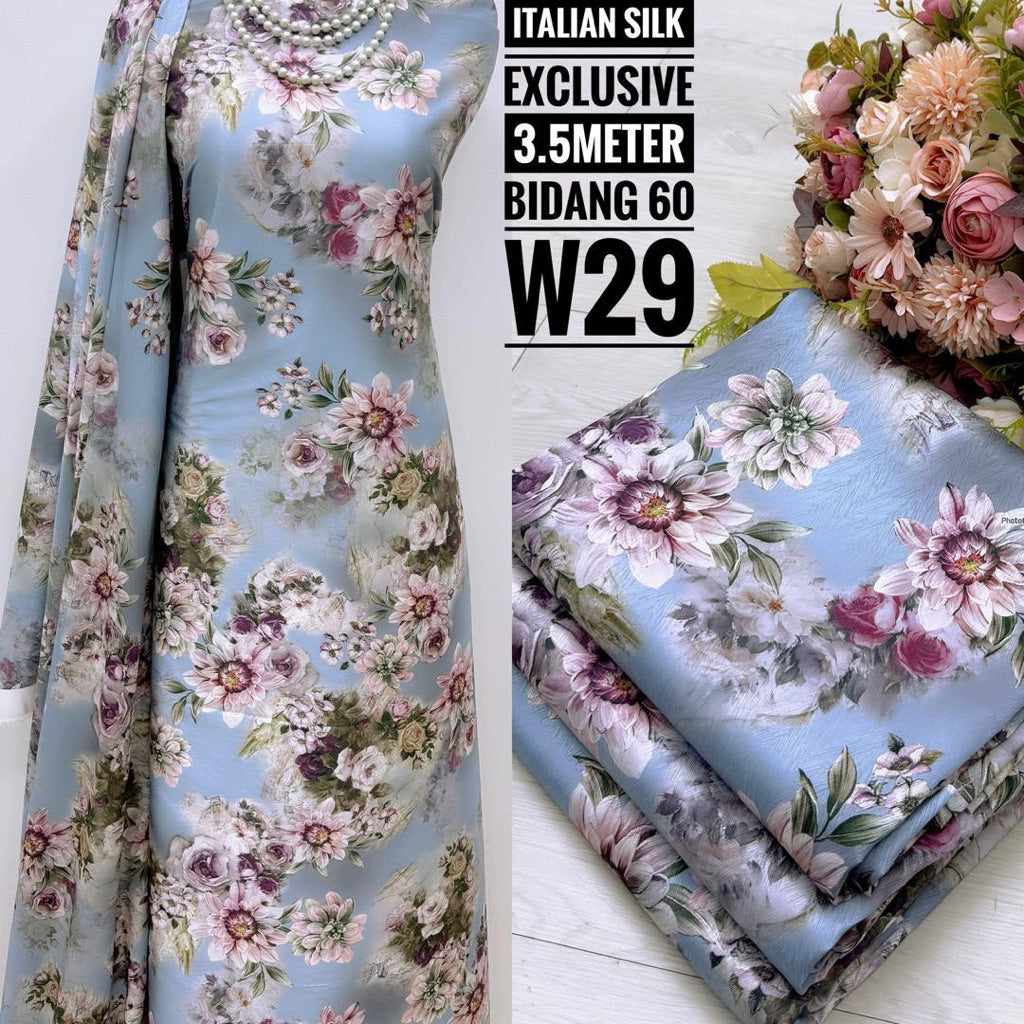 Kain Pasang Italian Silk Exclusive