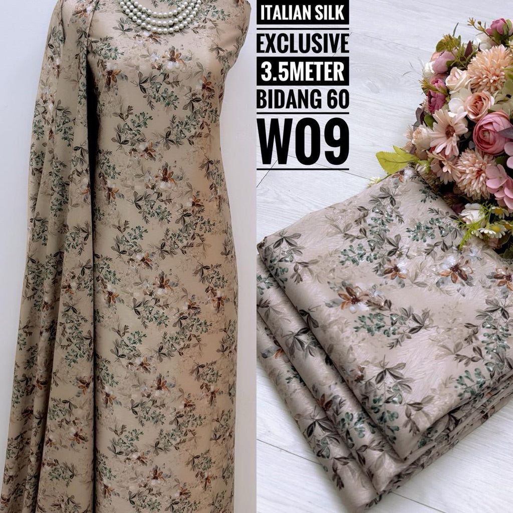 Kain Pasang Italian Silk Exclusive