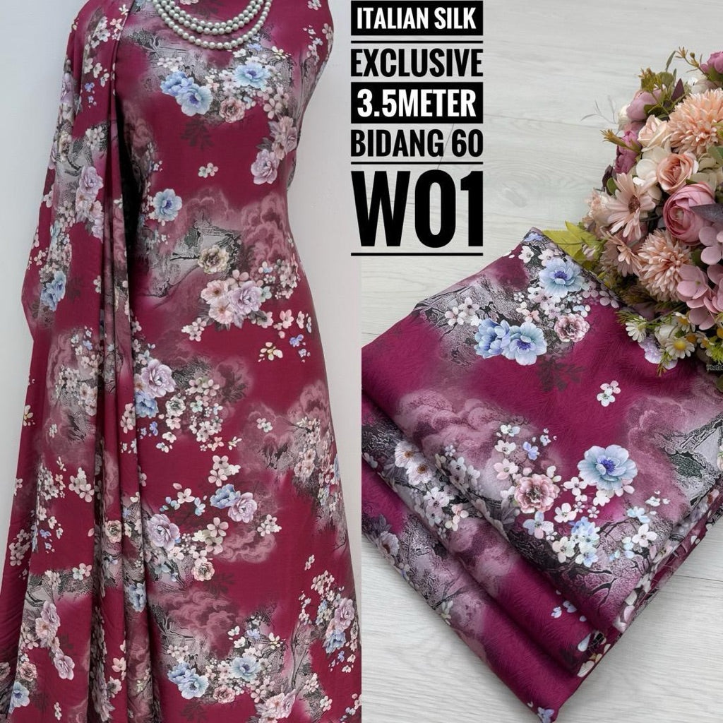 Kain Pasang Italian Silk Exclusive