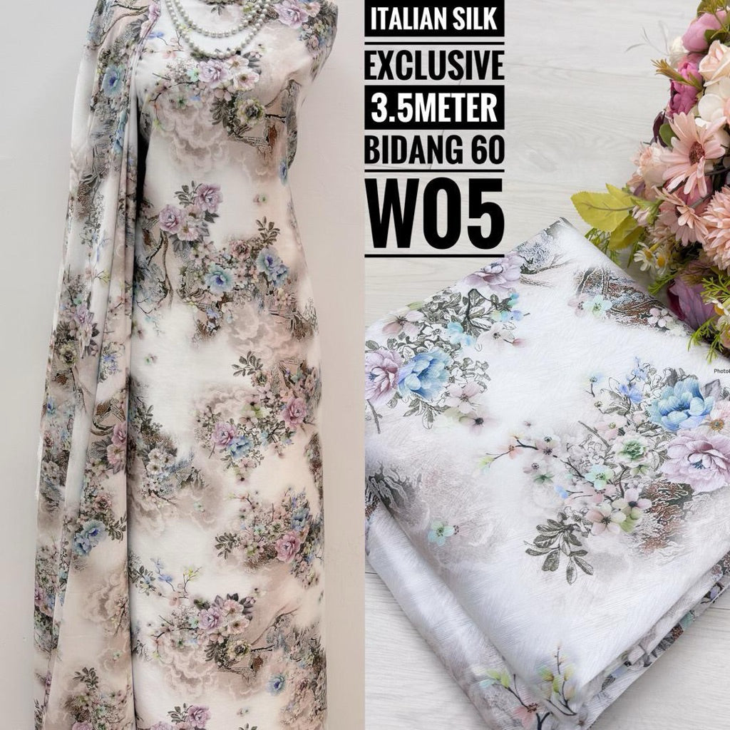 Kain Pasang Italian Silk Exclusive
