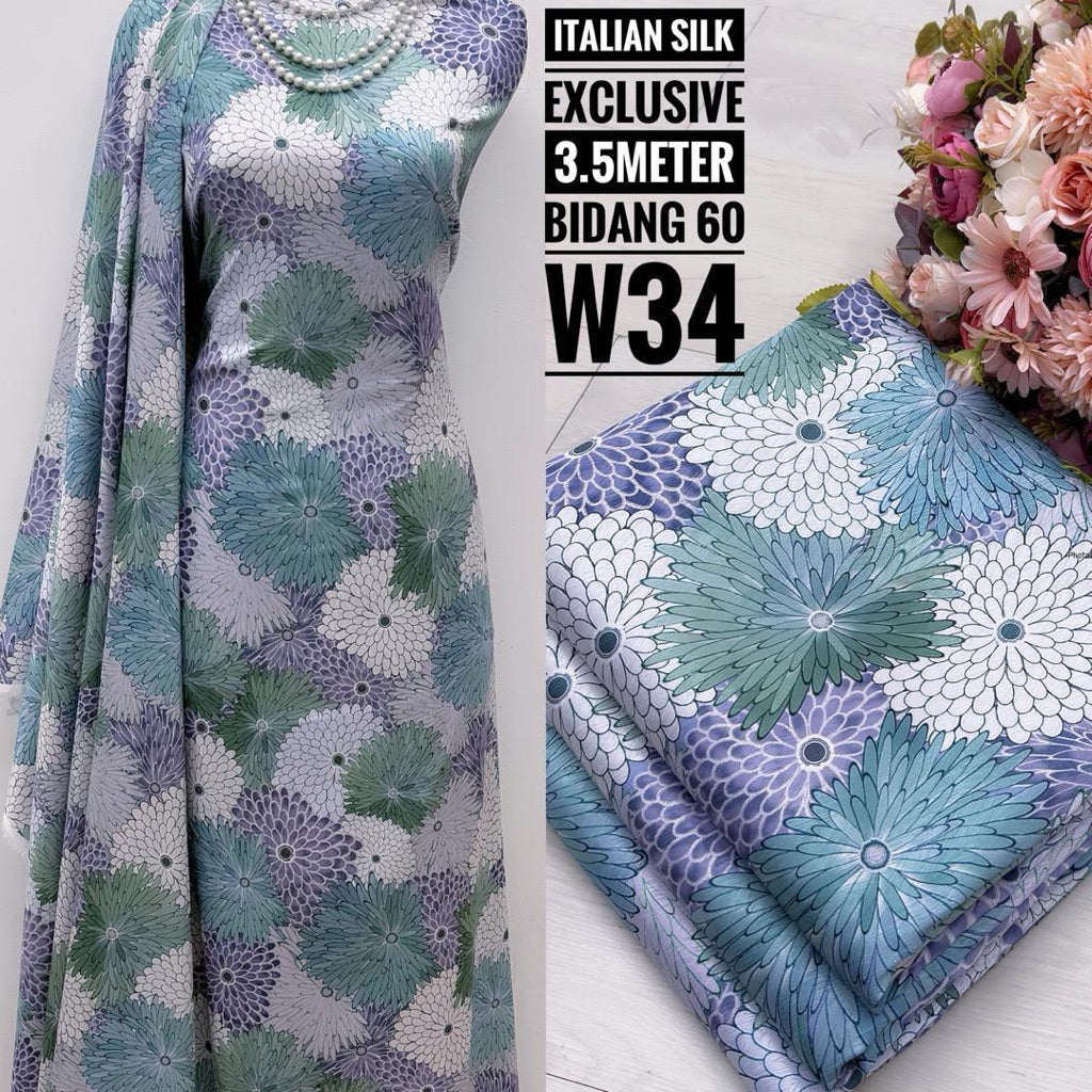 Kain Pasang Italian Silk Exclusive