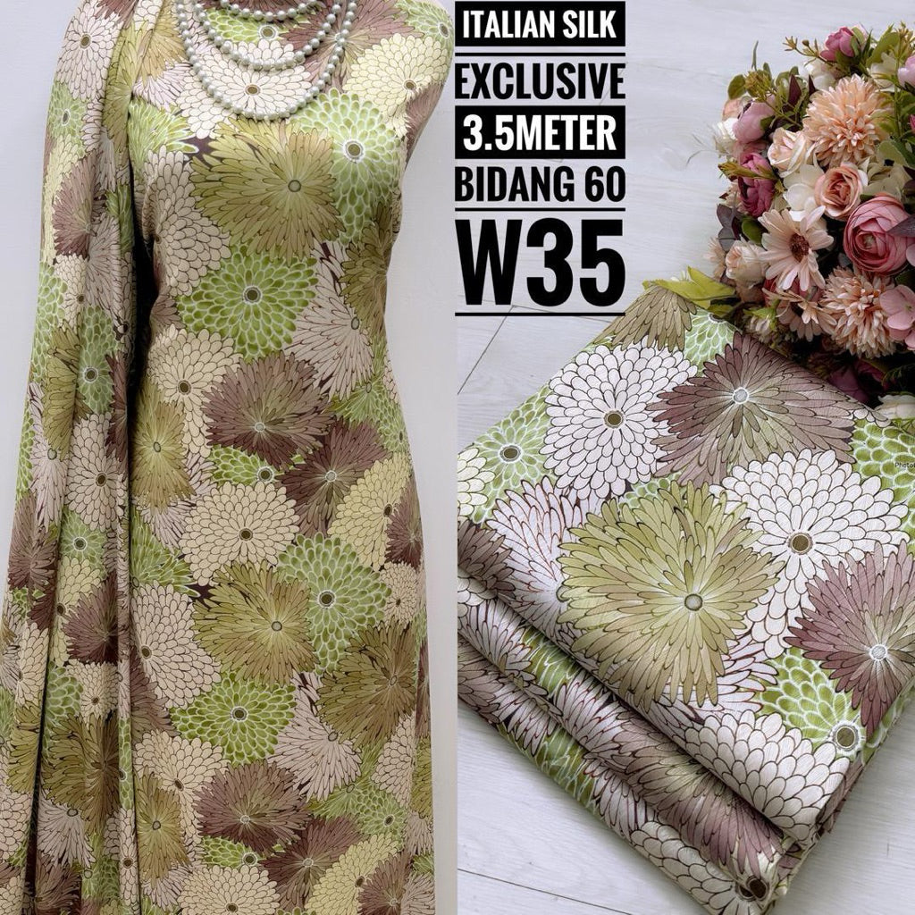 Kain Pasang Italian Silk Exclusive