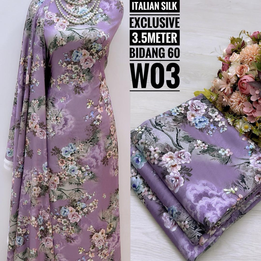 Kain Pasang Italian Silk Exclusive
