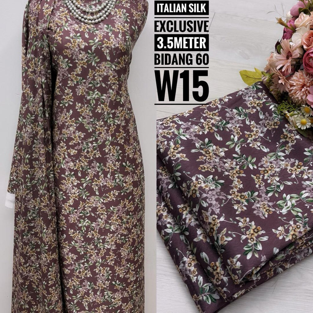Kain Pasang Italian Silk Exclusive