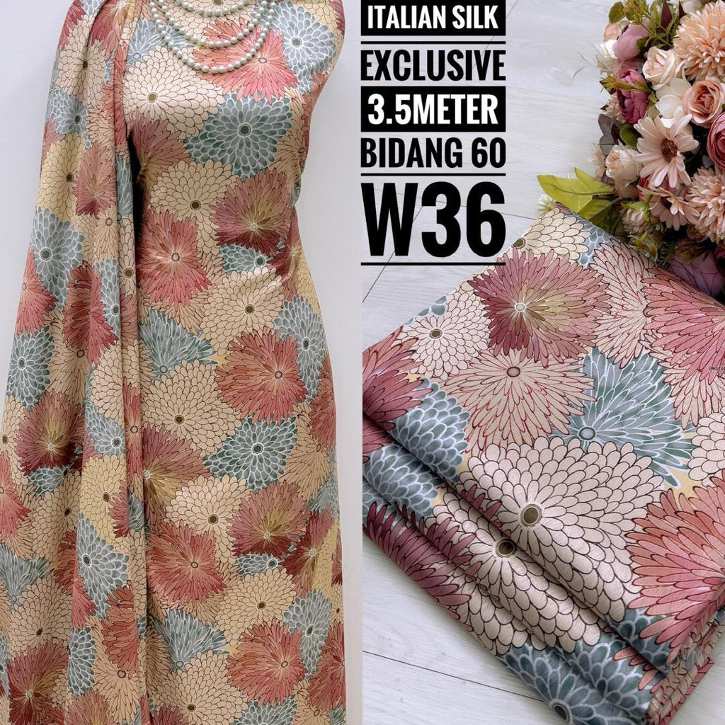 Kain Pasang Italian Silk Exclusive