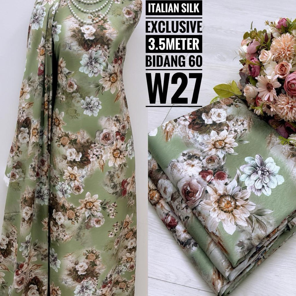 Kain Pasang Italian Silk Exclusive